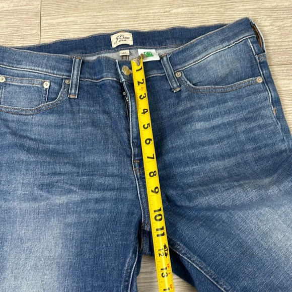 J. Crew 9" Billie demi-boot crop jean wide leg flare size 32 - Picture 13 of 16